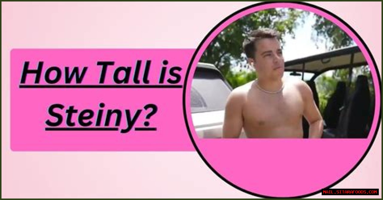 How Tall Is Steiny? Discovering The Height Of The Internet Sensation